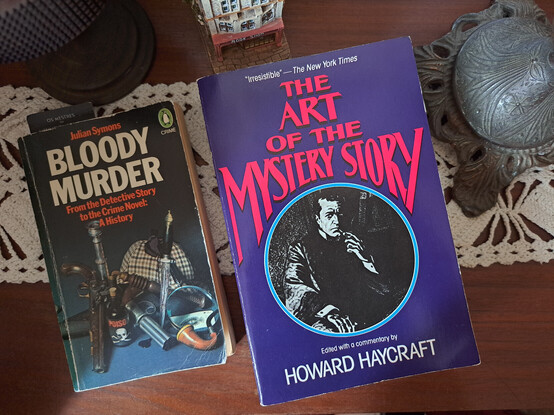 two books over a table