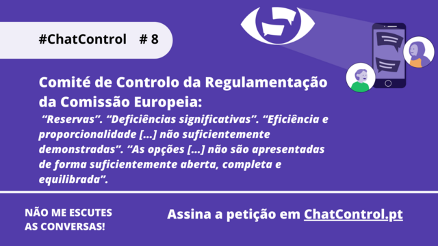 Comité de Controlo da Regulamentação da Comissão Europeia:
 “Reservas”. “Deficiências significativas”. “Eficiência e proporcionalidade […] não suficientemente demonstradas”. “As opções […] não são apresentadas de forma suficientemente aberta, completa e equilibrada”.