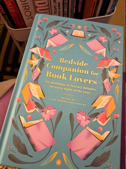 The cover of the  book Bedside Companion for Book Lovers