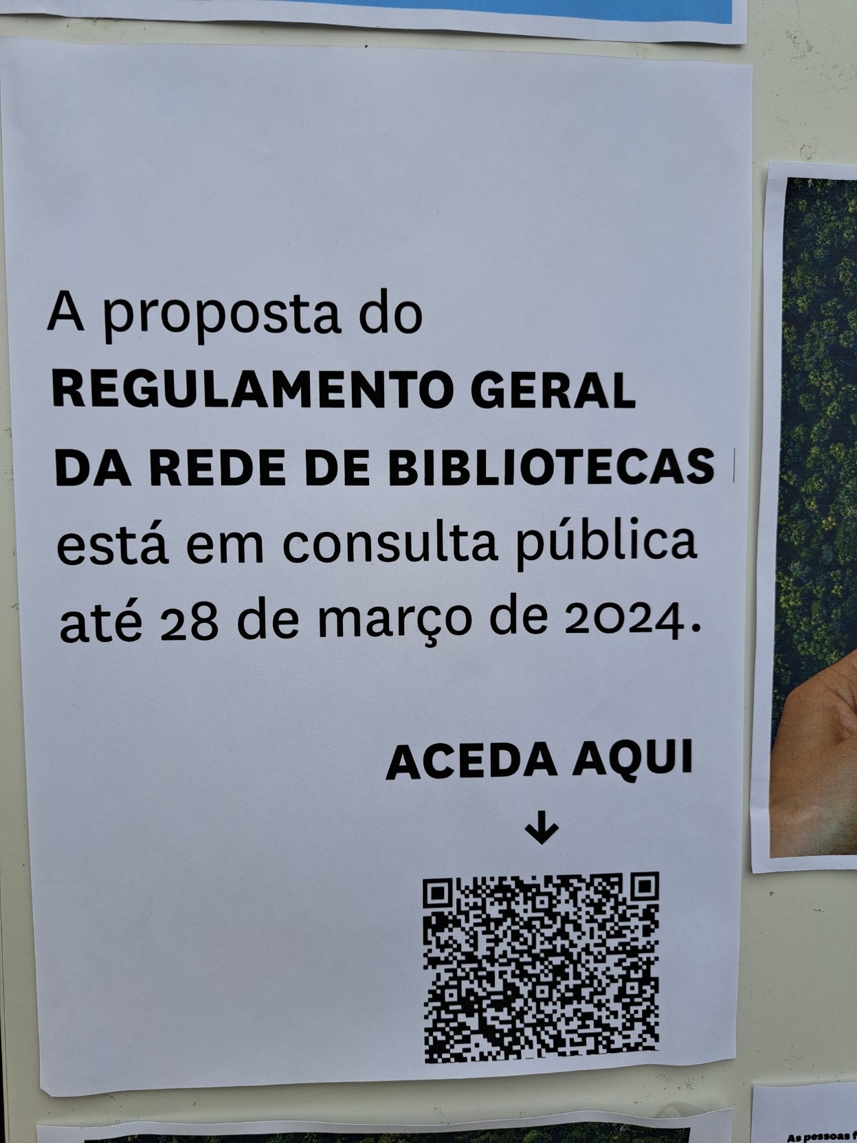 A proposta do Regulamento Geral da Rede de Bibliotecas está em consulta pública até 28 de março de 2024.