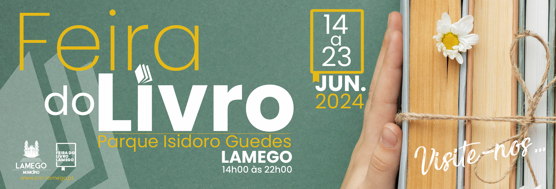 Poster da Feira do Livro
