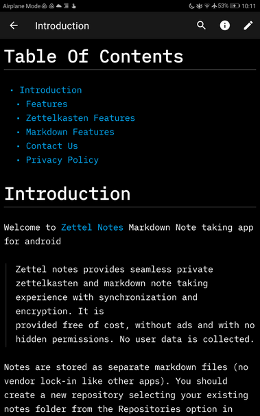 The same screenshot in dark background
