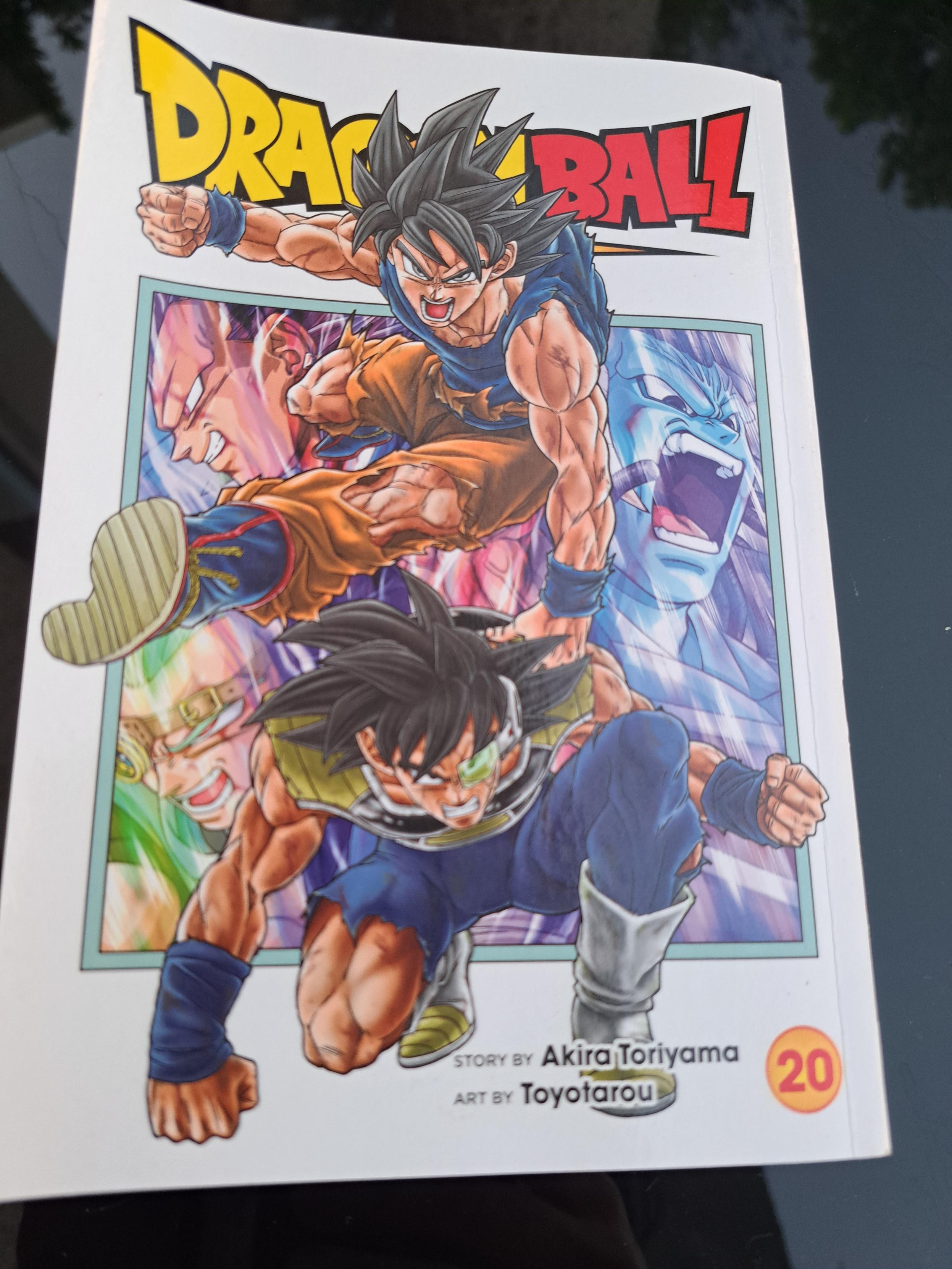 The book cover for the English edition of Dragon Ball Super 30