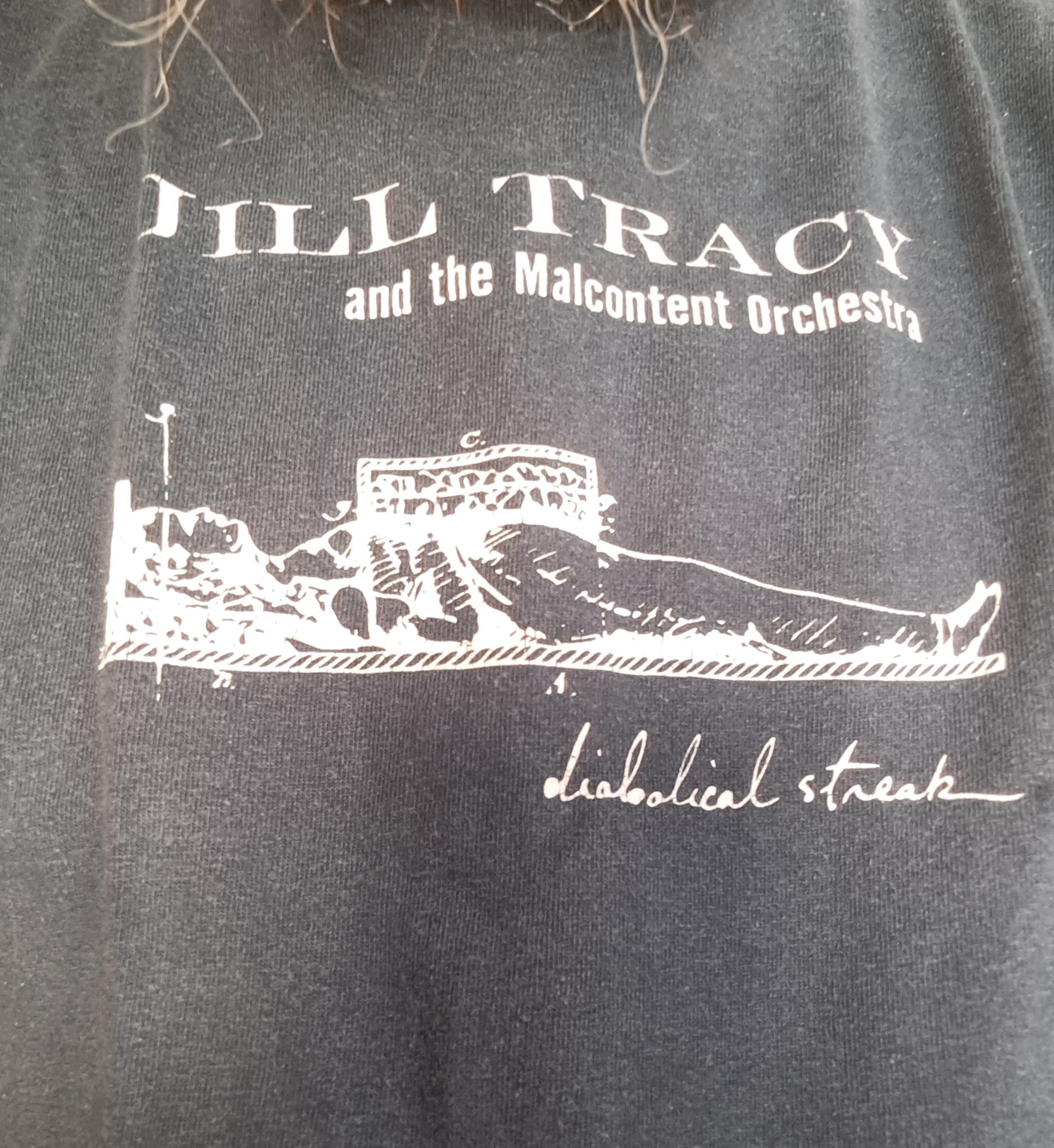 "Jill Tracy And The Malcontent Orchestra - The Bittersweet Constrain" was officially releases 18 years ago today. I am not sure their "diabolical streak" t-shirt was released in sync with this album (and suspect it might be related with the previous one), but I know I bought the t-shirt at the same time I got the CD...