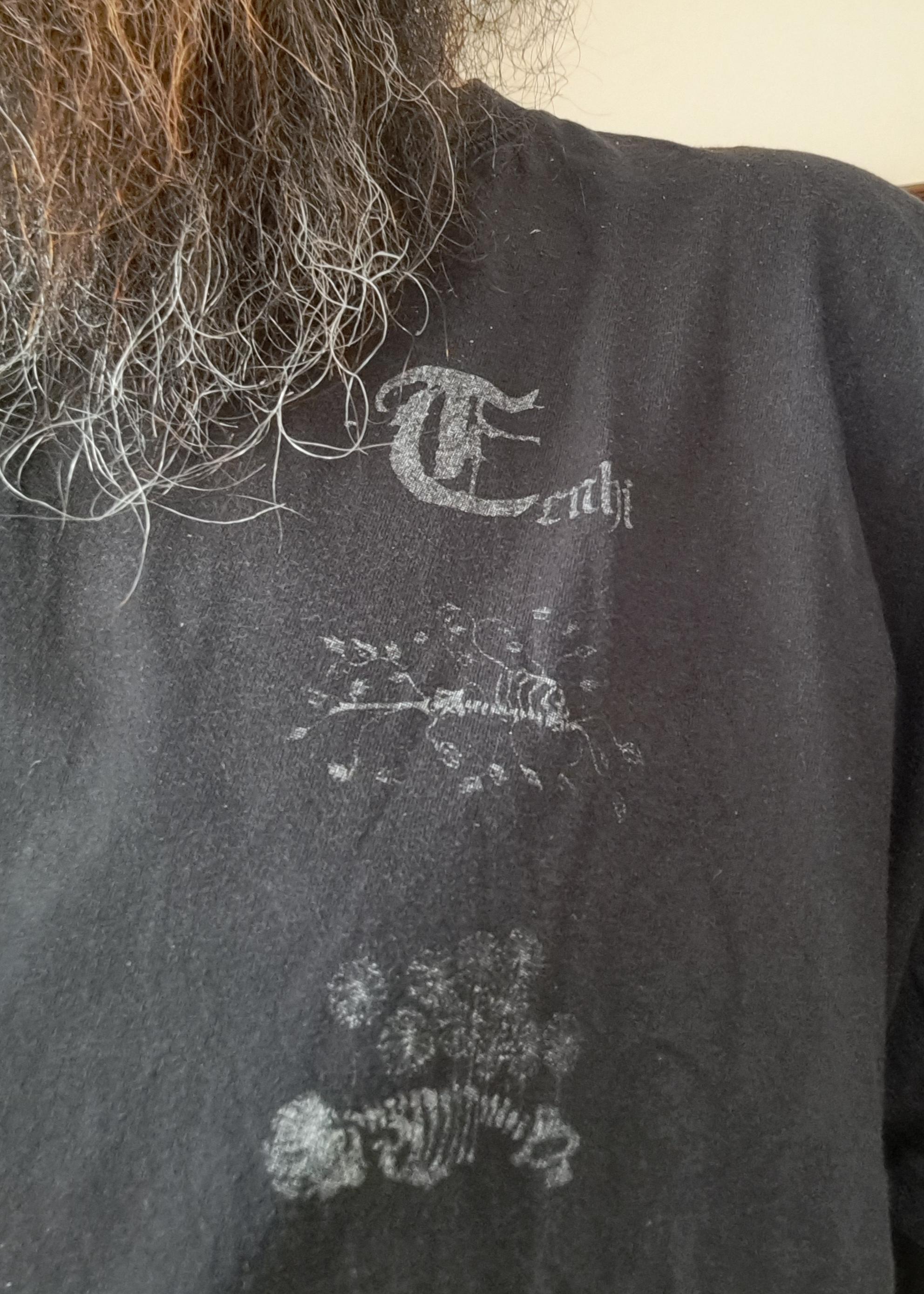 Front detail of this week's t-shirt: Tenhi's Folk Aesthetic
